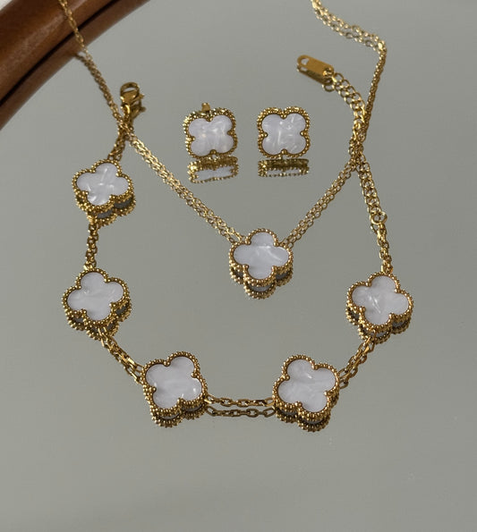 Luxe Witte Klaver Set