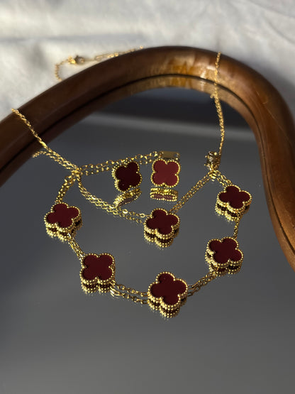 Luxe Rode Klaver Set